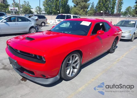 2022 Dodge Challenger Gt z USA, uszkodzony, nr VIN 2C3CDZJGXNH214616